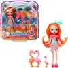 Mattel Enchantimals Sunshine Beach-Famille Florinda Flamant-Coffret