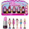 Barbie Coffret Mini Barbieland 6 Rouge A Levres Avec Mini Poupées - Jbd26