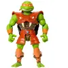 Mattel Motu X Tmnt: Turtles Of Grayskull - Figurine Michelangelo 14 Cm