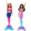 Mattel Games Barbie Ocean Adventure- Twee zeemeermin poppen met accessoires - Barbiepop