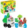 MEGA Bloks Green Town Sort & Recycle Squad - 18 grote bouwstenen