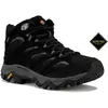 Merrell Homme Moab 3 Mid GTX Botte de randonnée, Noir Gris, 41.5 EU