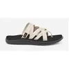 Teva W Voya Zillesa Dames Slippers - Wit/Zwart - Maat 37
