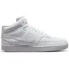 NIKE Court Vision Mid Next Nature, Chaussures de gymnastique pour homme, blanc, 42 EU