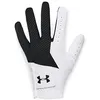 Under Armour Heren Golfhandschoen Medal Wit/Zwart Linker handschoen (rechtshandige speler) Mt. L