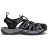 KEEN Sandales Whisper pour femme, Noir acier gris., 37 EU