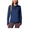 Columbia W Park View  Grid Fleece 1/2 Zip Women's Outdoortrui - Colleg...