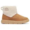 Sorel Women Explorer III Slip-on Cozy WP Tawny Buff Sea Salt-Schoenmaa...