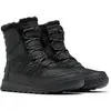 Sorel Whitney 2 Plus Lace Wp Bottes tendance pour femme, Carrière noire, 36 EU
