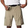 Columbia Men's Silver Ridge Utility Cargo Short, Cargo Hiking Shorts, Tusk, W32/L8