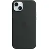 Apple Coque en silicone avec MagSafe pour iPhone 15 Plus Noir