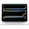 Apple Magic Keyboard Clavier et étui pour iPad Pro 11 pouces (M4), excellent confort de frappe, trackpad intégré, rangée de touches de fonction, Allemand - Blanc       