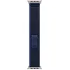 Bracelet APPLE WATCH 49mm boucle trail bleu titane naturel M/L