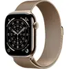 Montre APPLE WATCH 46mm Tit Or Milanais Serie 11 M/L Cellul