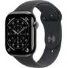 Montre APPLE WATCH 42mm Tit Ardoise / Noir Serie 11 M/L Cel