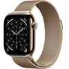 Apple Watch Series 11 5G 42 mm Titane Or Bracelet Milanais