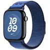 Apple Nike Sport Loop (46 mm, Nylon), Sangles de montre, Bleu