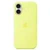 APPLE iPhone 17 - Coque en silicone avec MagSafe - Neon Yellow