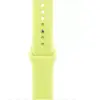 Bracelet Apple MFGW4ZM/A Jaune fluoroélastomère S/M pour Apple Watch 44/45/46/49mm