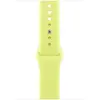 Bracelet Apple MFGW4ZM/A Sport Jaune Néon Fluoroélastomère M/L 46mm
