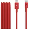 Câble de charge BEATS tissé USB-C vers Lightning 1M50 Rouge fl