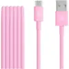 Beats - Câble  Usb-A Vers Usb-C 1.5m Tisse Rose Neon