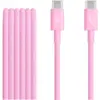 Beats - Câble  Usb-C Vers Usb-C 1.5m Tisse Rose Neon