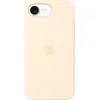 Coque en silicone avec MagSafe Apple Vanille pour iPhone 17e