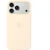 Coque en silicone avec MagSafe Apple Vanille pour iPhone 17 Pro Max
