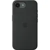Coque en silicone avec MagSafe Apple Noir pour iPhone 17e