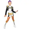 Costume de guerrière K-Pop Rumi Golden Deluxe pour filles