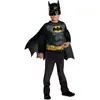 RUBIE'S Kit costume enfant - BATMAN - Haut, cape et masque - Tissu doux - PVC - 3 pièces