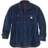 Carhartt Veste Snap Front Relaxed Fit Denim