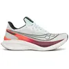 Chaussures Saucony Endorphin Pro 5 Blanc Rouge SS26, Taille 42,5 - EUR