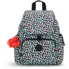 Kipling CITY PACK MINI Petit sac à dos, Abstract Print (Blanc)