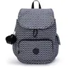 Kipling Sac À Dos City Pack S Signature Print Imprimé Petit Femme 100% Recycled Polyester