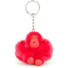 Kipling MONKEYCLIP S Petit porte-clés en forme de singe, singes/porte-clés, Pink Monkey (Rose)