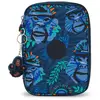 Kipling Pochette 100 Pens Blue Monkey Fun Imprimé Grand Femme 100% Recycled Polyester