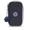Kipling Pochette 50 Pens Fantasy Blue Block Multicolore Standard Femme 100% Polyamide