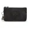 Kipling Pochette Creativity L Jet Black Glam Noir Grand Femme 70% Poly...