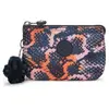 Kipling Pochette Creativity S Cobra Diva Imprimé Petit Femme 100% Recy...