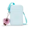 Kipling Sac Téléphone Tally Blue Sky Metallic Bleu Petit Femme 100% Po...