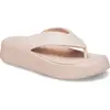 Crocs Tongs à plateforme Getaway pour femme, Quartz, 42/43 EU