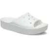 Crocs Classic Platform Slides Wit EU 39-40 Vrouw