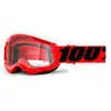 100% Strata 2 Essential Jeugd Motorcross Bril, rood
