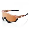 100percent 100% Speedtrap - Matte Copper Chromium/Black - HiPER Copper Mirror Lens