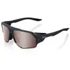 100percent 100% Norvik - Soft Tact Crystal Black - HiPER Crimson Silver Mirror Lens