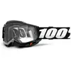 100%, Femmes, Lunettes de sport, Accuri 2 (Red, Clear), Rouge