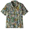Patagonia Tidal Threads Camp T-shirt Heren Undersea: Ink Black M