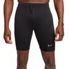 Nike Men's Tight M Nk Df Fast Bf Half Tight, Black/Reflective Silv, FN...